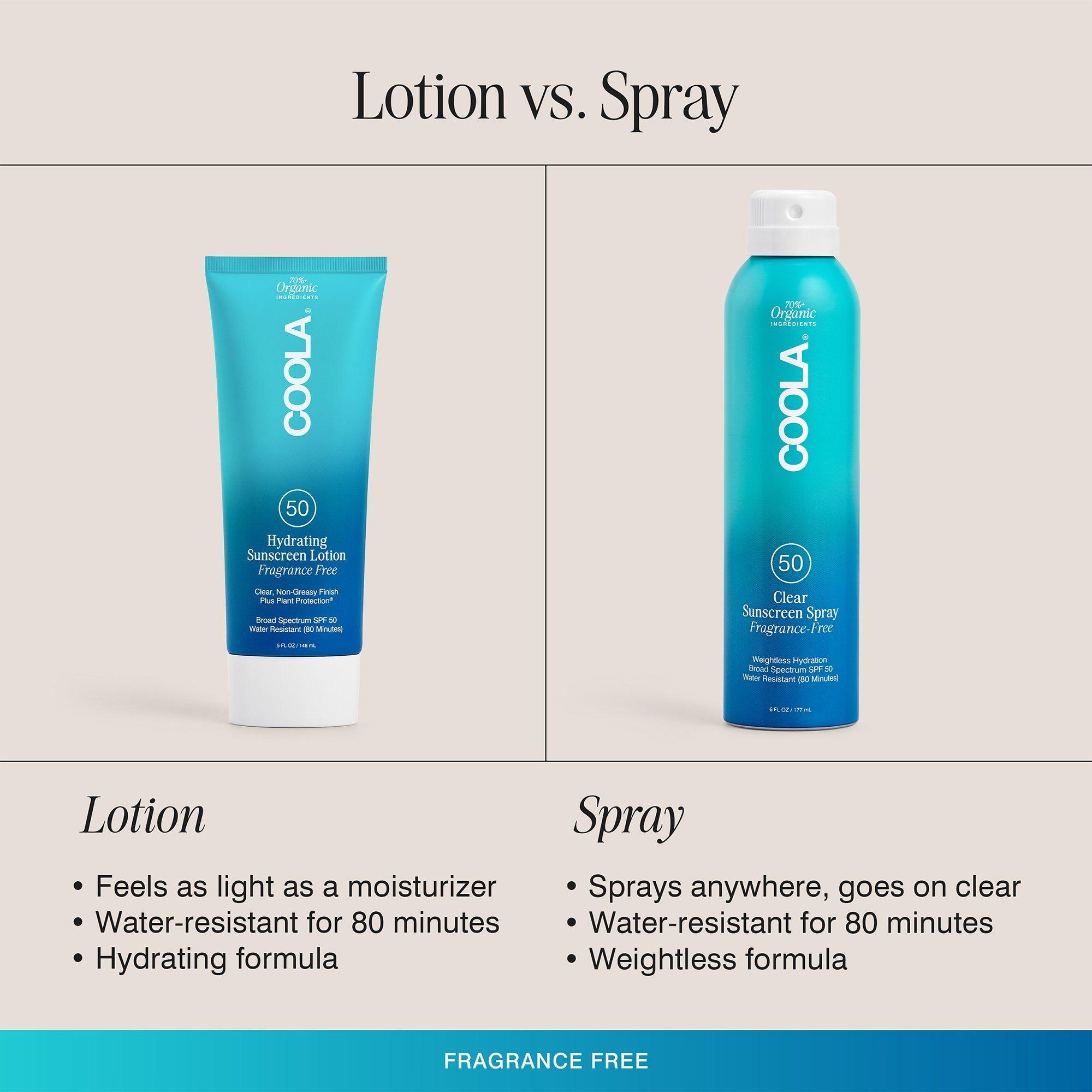 Солнцезащитный лосьон для тела SPF 50 без отдушки COOLA Classic Body Organic — фото 6