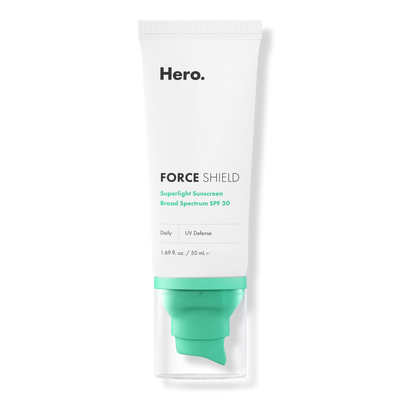 Hero Cosmetics Force Shield Superlight Sunscreen Broad Spectrum SPF 30