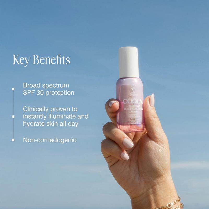 COOLA - Dew Good Illuminating Serum Sunscreen with Probiotic