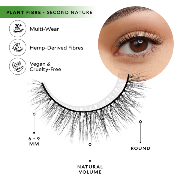 Velour Lashes Second Nature Plant Fibre Natural False Lashes #3