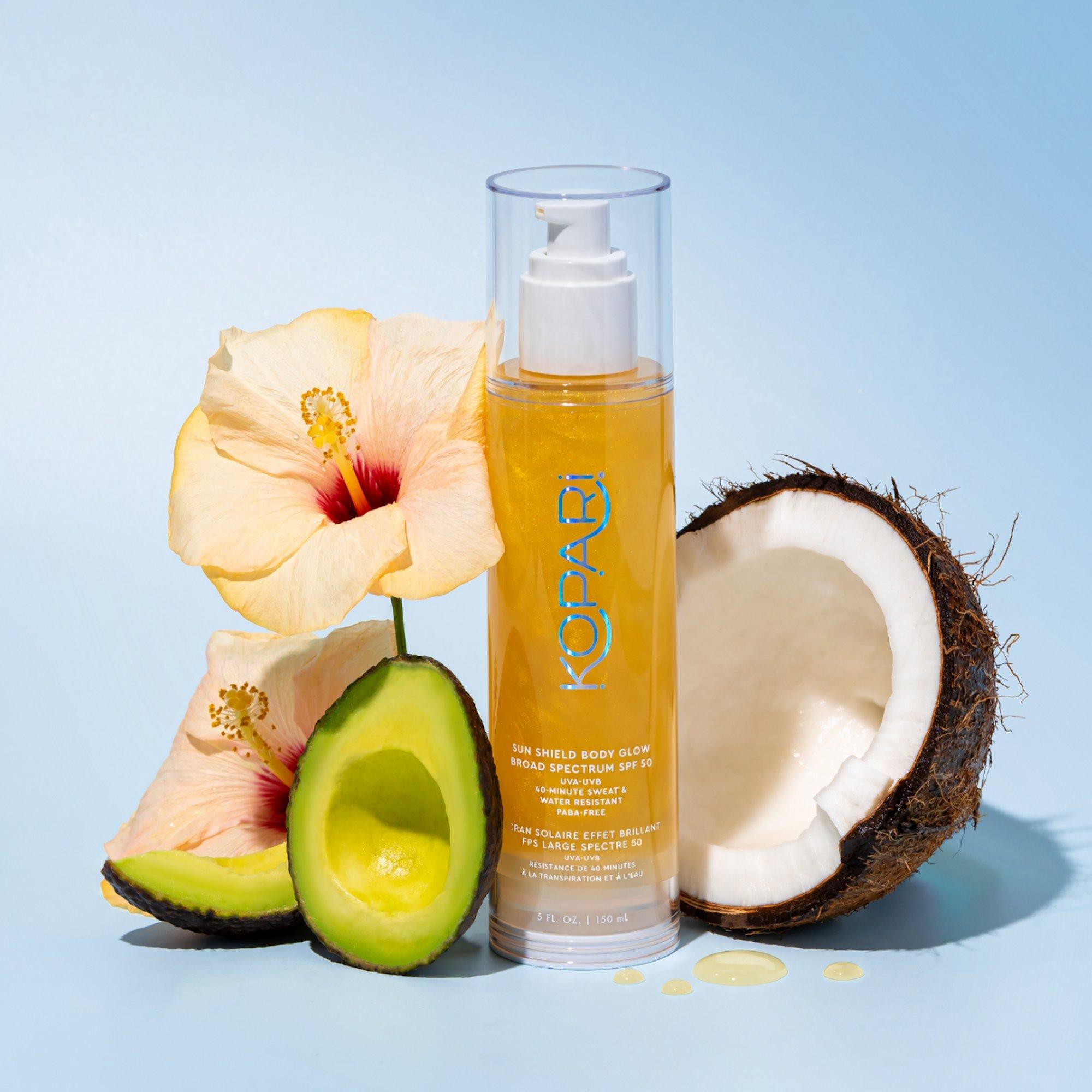 Солнцезащитный гель для сияния тела Kopari Beauty Sun Shield SPF 50 — фото 3