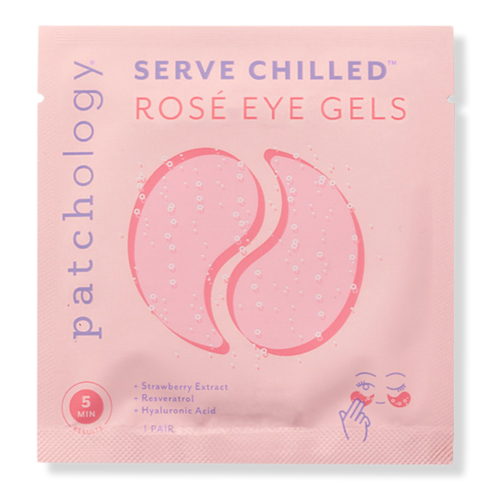 Patchology Serve Chilled Rose Hydrating Eye Gels - 1 Pair