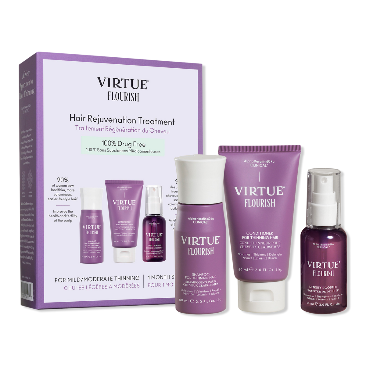 Virtue Flourish Drug Free Hair Rejuvenation Treatment Ulta Beauty