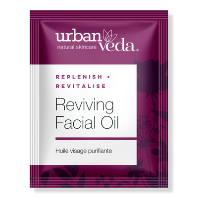 Urban Veda Free Reviving Facial Oil sample with brand purchase