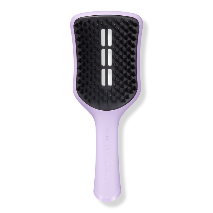 Curved Vented Hair Brush Detangling for Blow Drying Colorful Wet