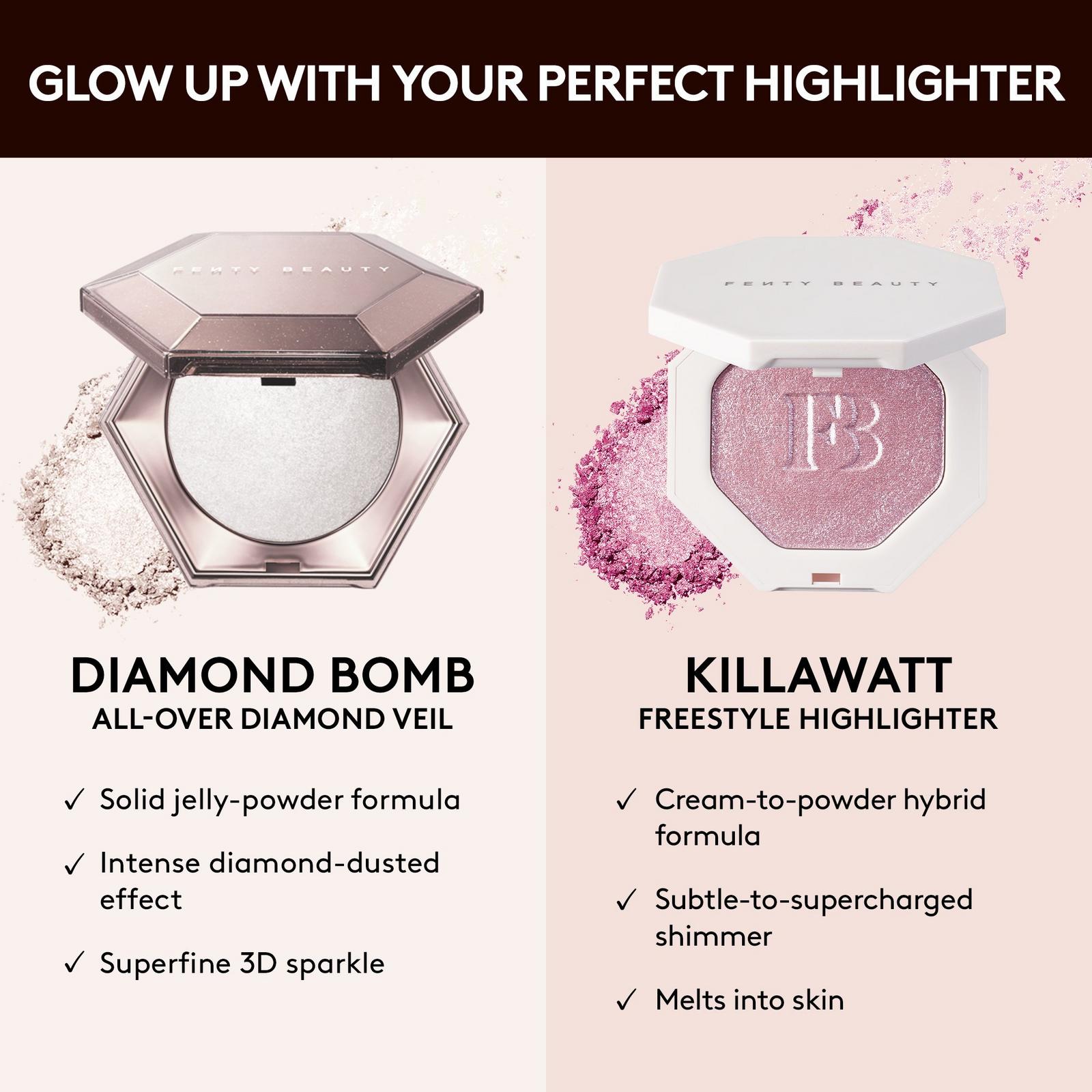 FENTY BEAUTY by Rihanna - How Many Carats?! Diamond Bomb All