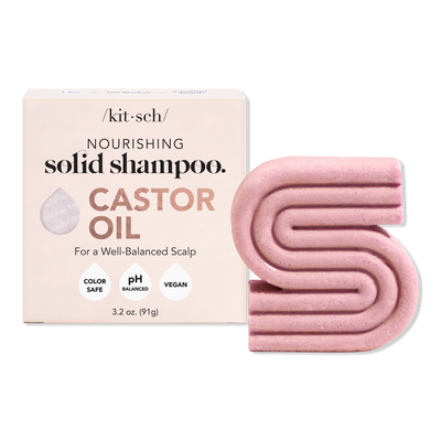 Kitsch Castor Oil Nourishing Hair Shampoo Bar