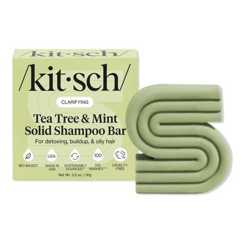 Kitsch Tea Tree & Mint Clarifying Hair Shampoo Bar