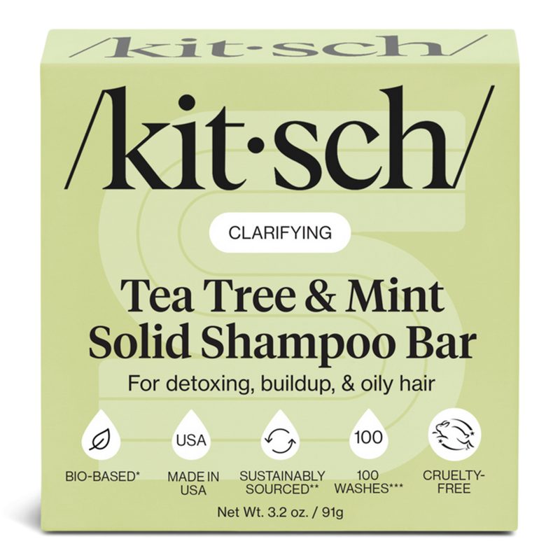 Kitsch - Tea Tree & Mint Clarifying Hair Shampoo Bar | Ulta Beauty