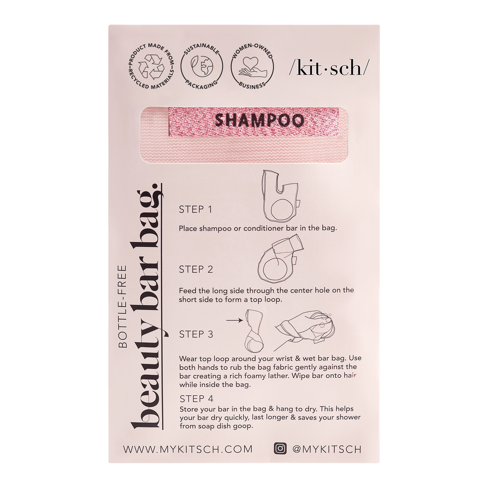 Bottle-Free Beauty Bar Bag