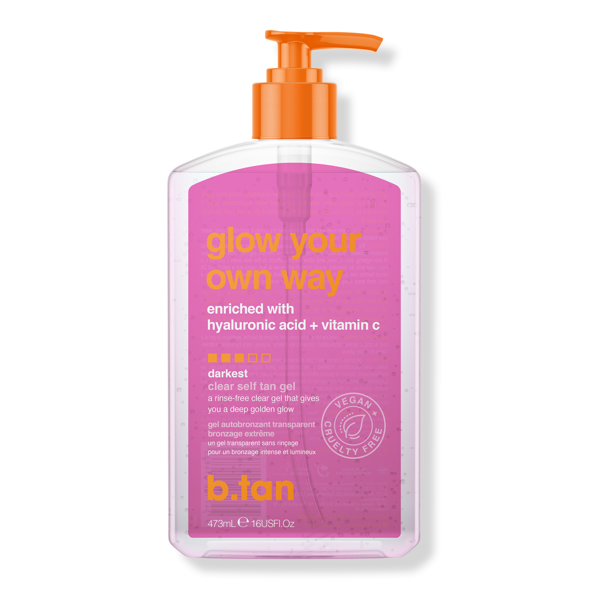 b.tan Glow Your Own Way Tan Gel #1