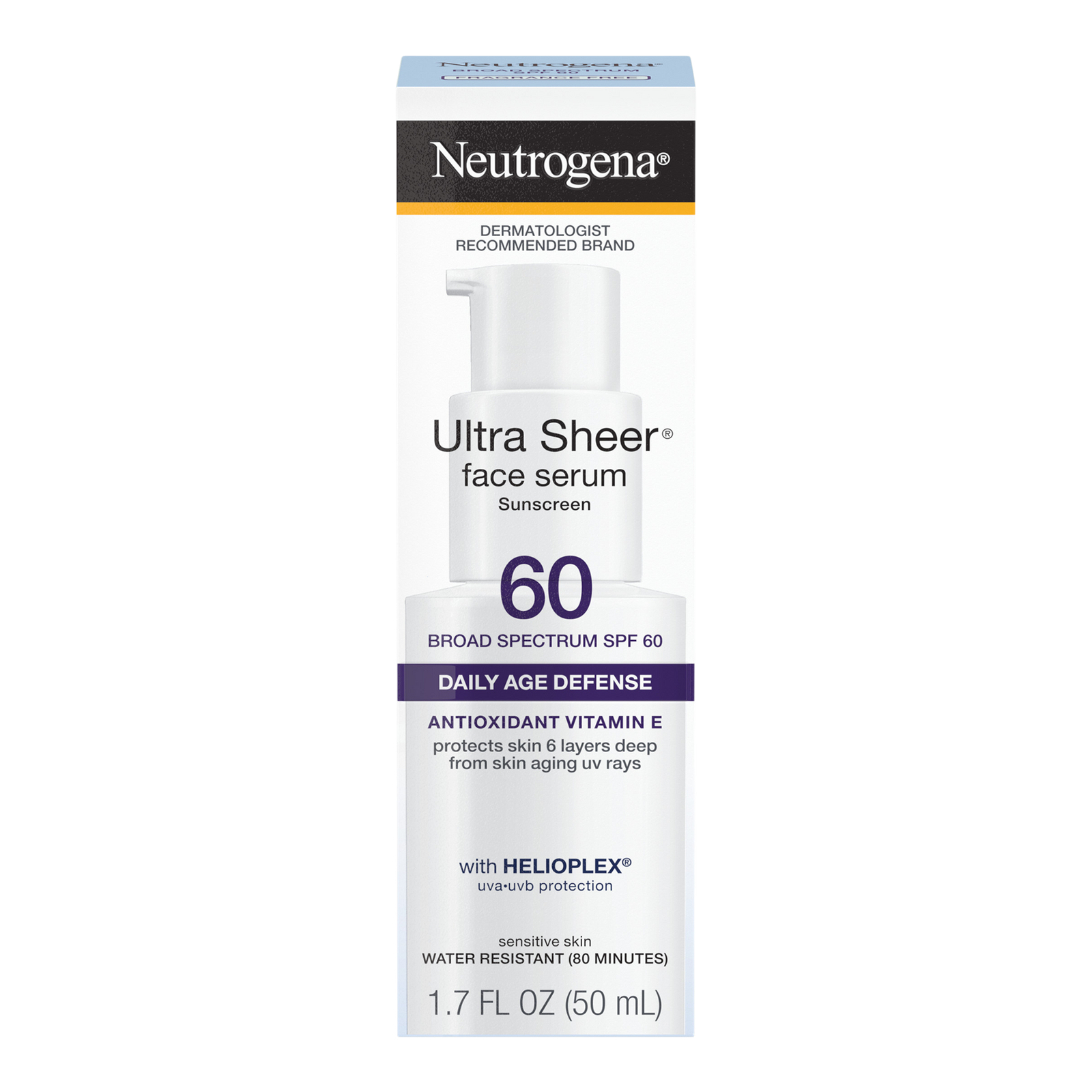 Ultra Sheer Face Serum SPF 60+