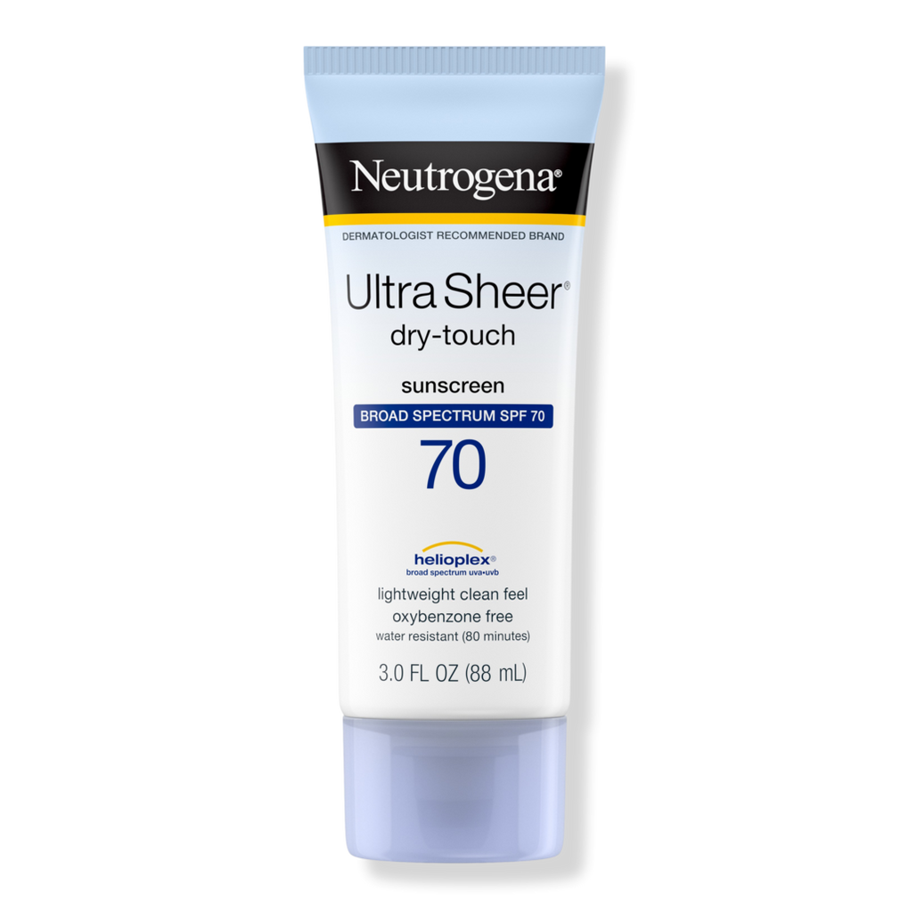 forslag hulkende sorg Ultra Sheer Dry-Touch Sunscreen Lotion Broad Spectrum SPF 70 - Neutrogena |  Ulta Beauty