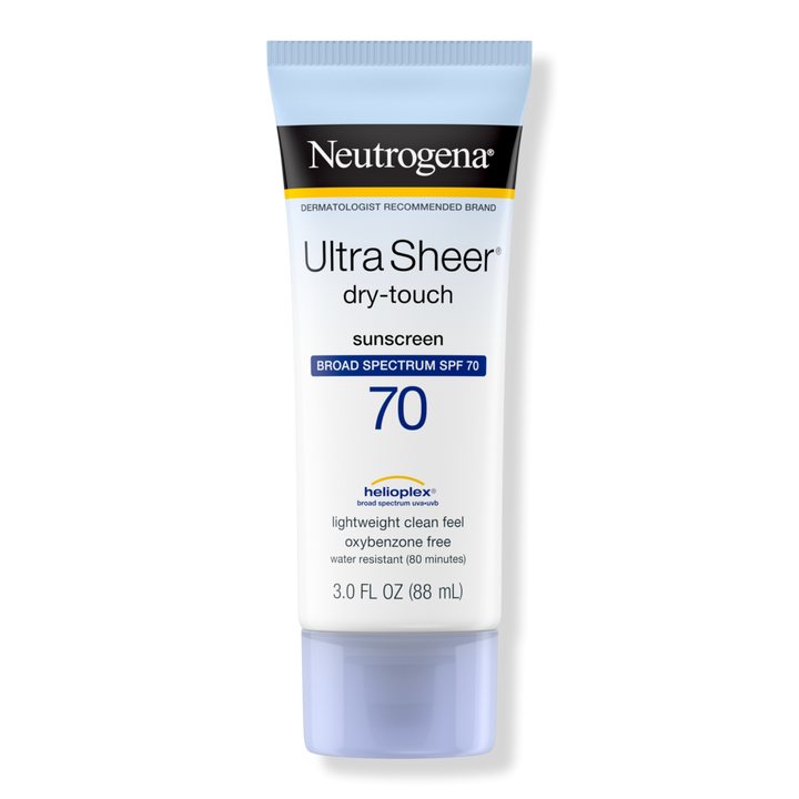 Neutrogena Ultra Sheer Dry-Touch Sunscreen Lotion Broad Spectrum SPF 70 #1