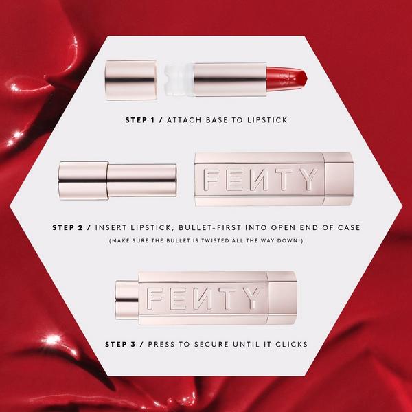FENTY BEAUTY by Rihanna Fenty Icon The Case: Semi-Matte Refillable Lipstick #3