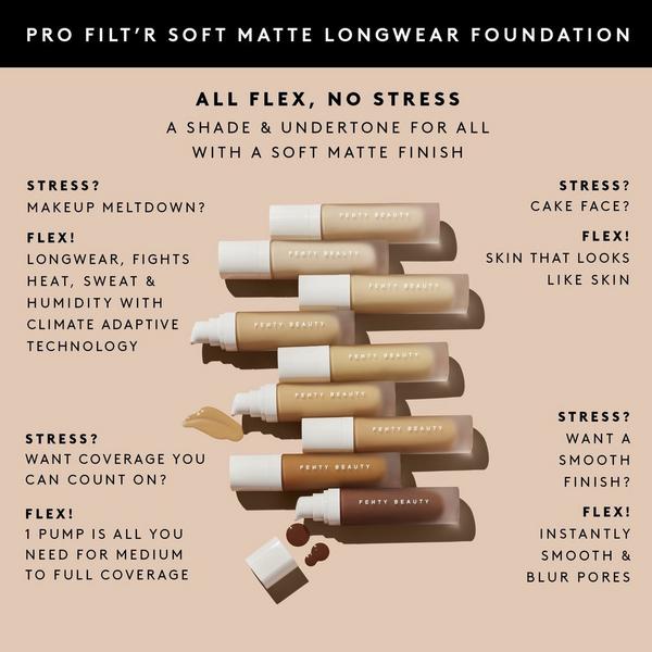 FENTY BEAUTY by Rihanna Pro Filt'r Soft Matte Longwear Liquid Foundation #6