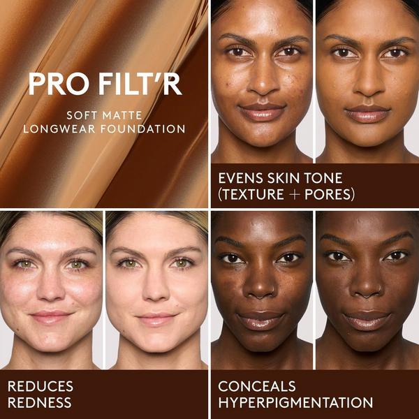Base Líquida Pro Filt'r Soft Matte de Larga Duración 7