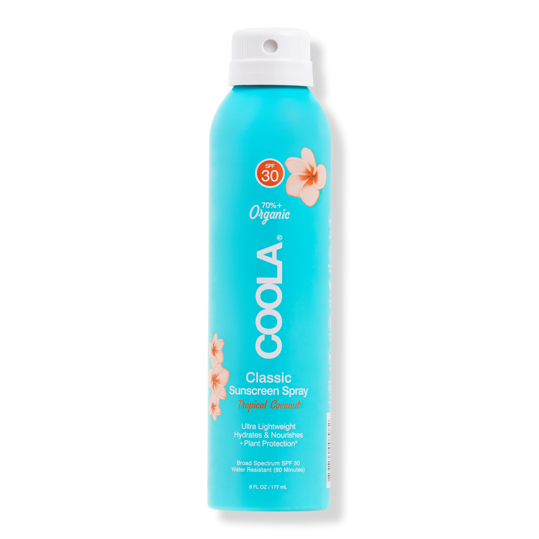 COOLA Classic Body Organic Sunscreen Spray SPF 30 Tropical Coconut #1