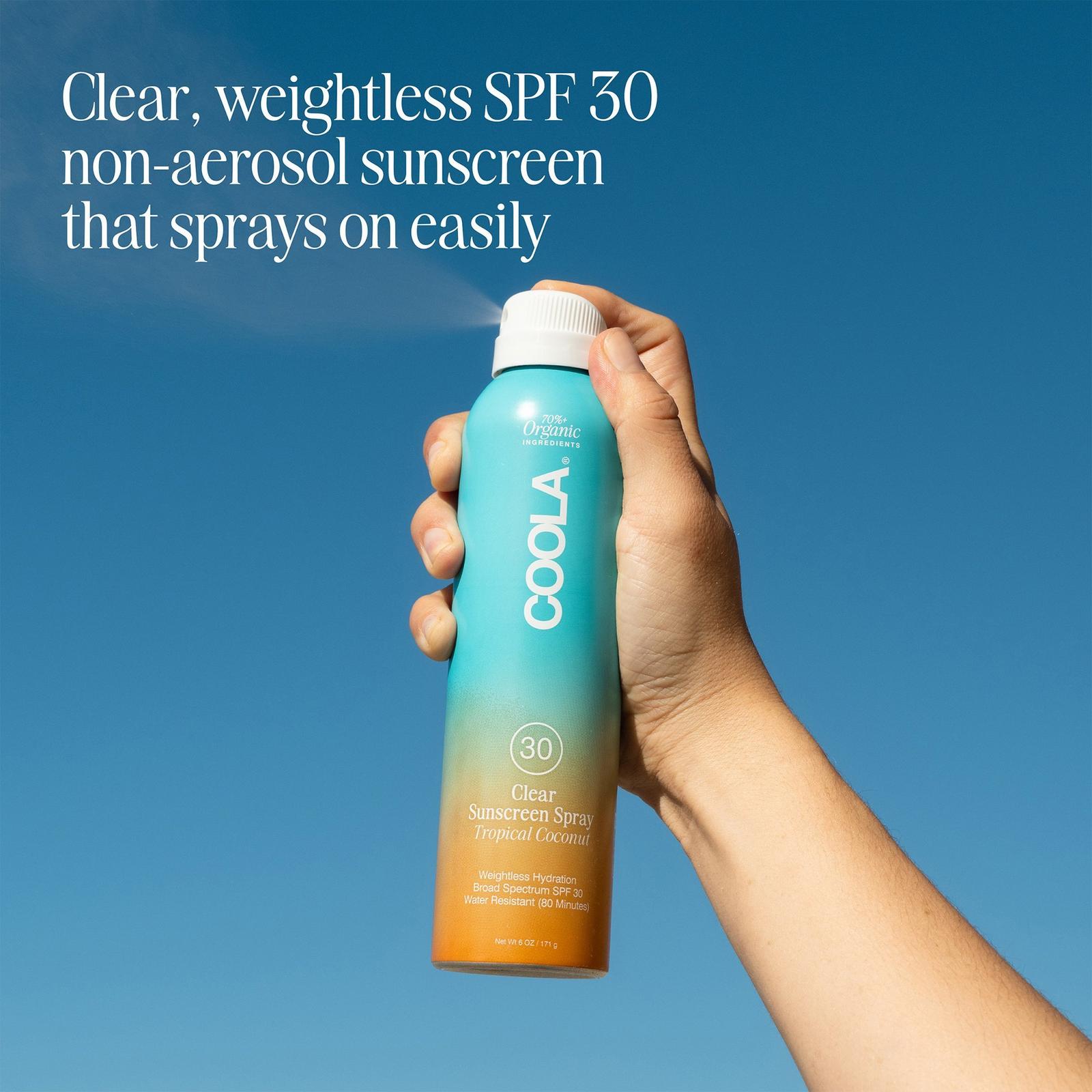 Classic Body Organic Sunscreen Spray SPF 30 Tropical Coconut