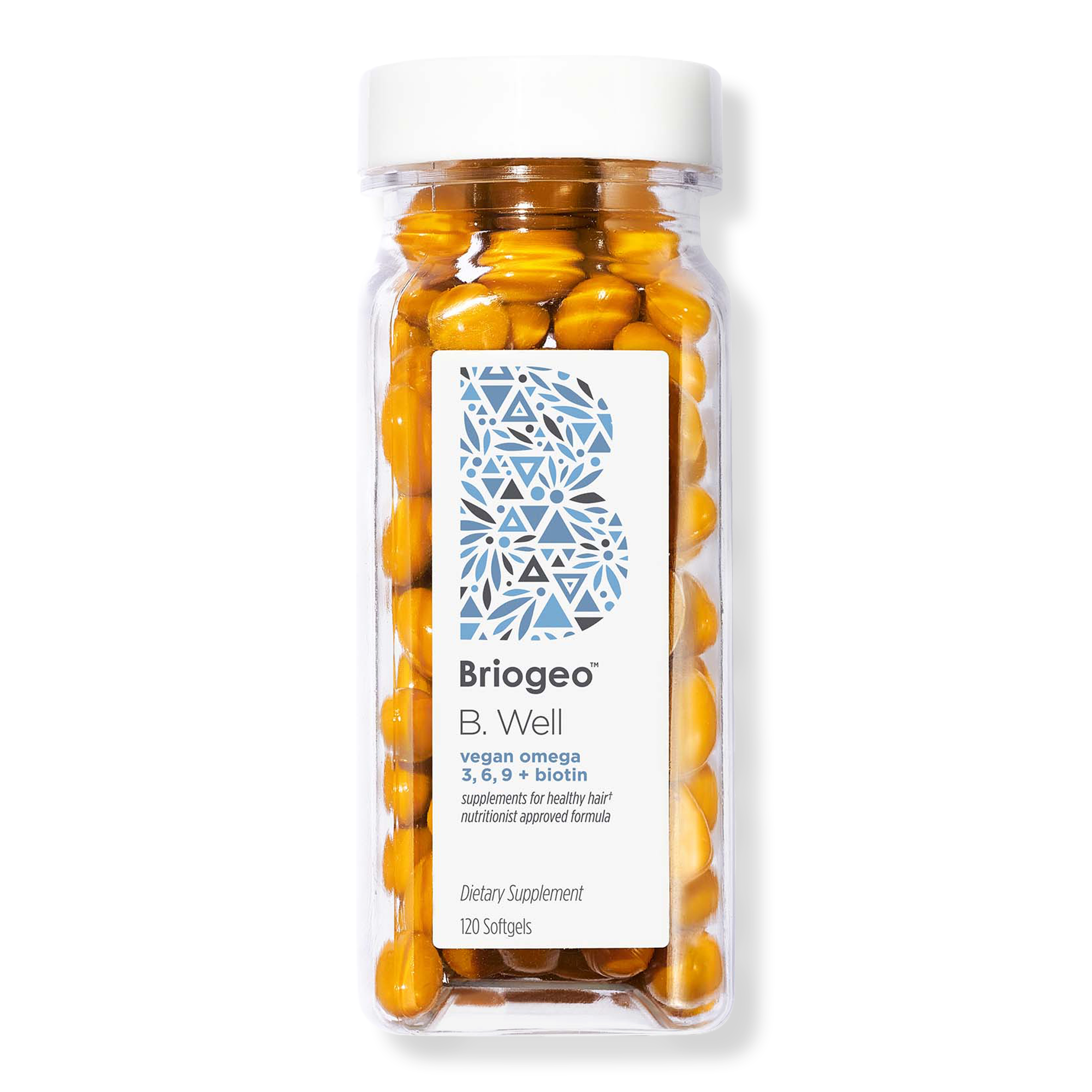 B. Well Vegan Omegas + Biotin Supplements - Briogeo | Ulta Beauty