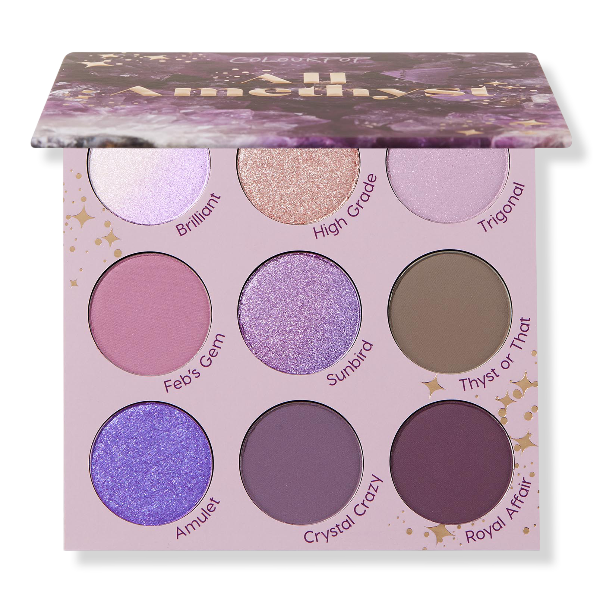 ColourPop All Amethyst Pressed Powder Palette #1