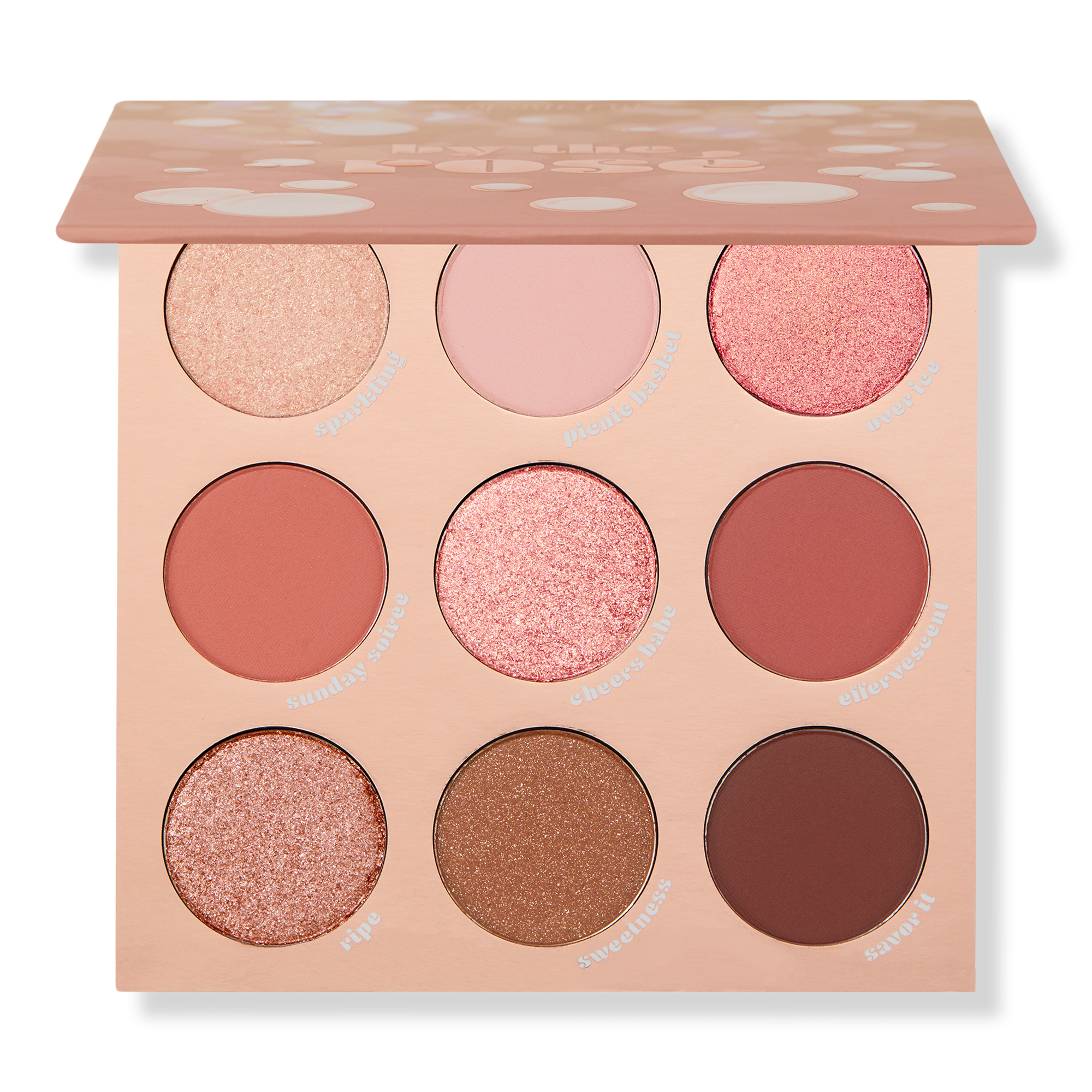 ColourPop By The Rosé Pressed Powder Palette #1