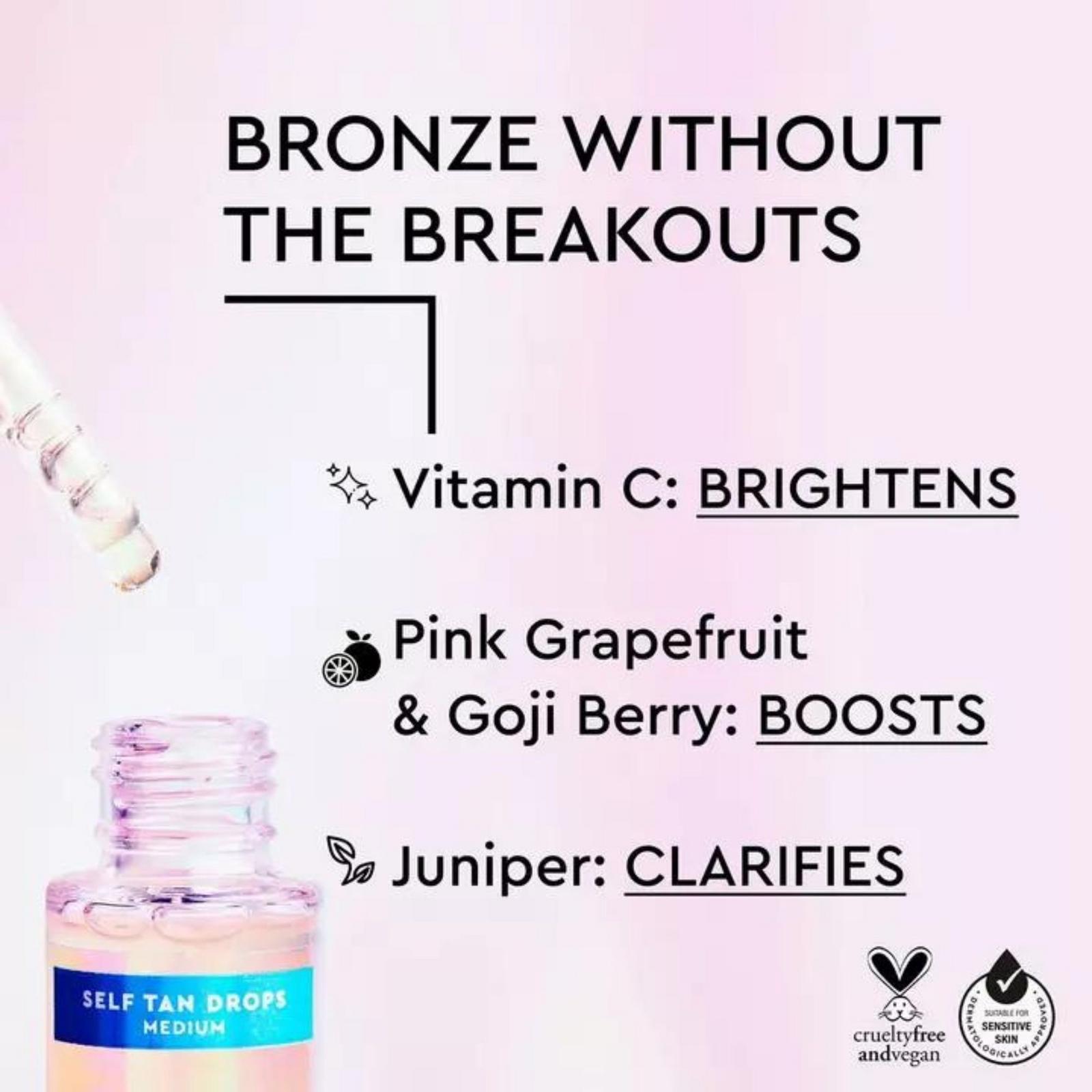 Mini Face + Body Self Tan Drops