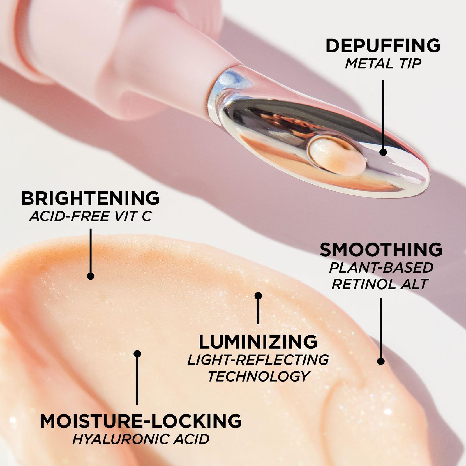 The Eyelighter Concentrate Serum & Depuffing Tool