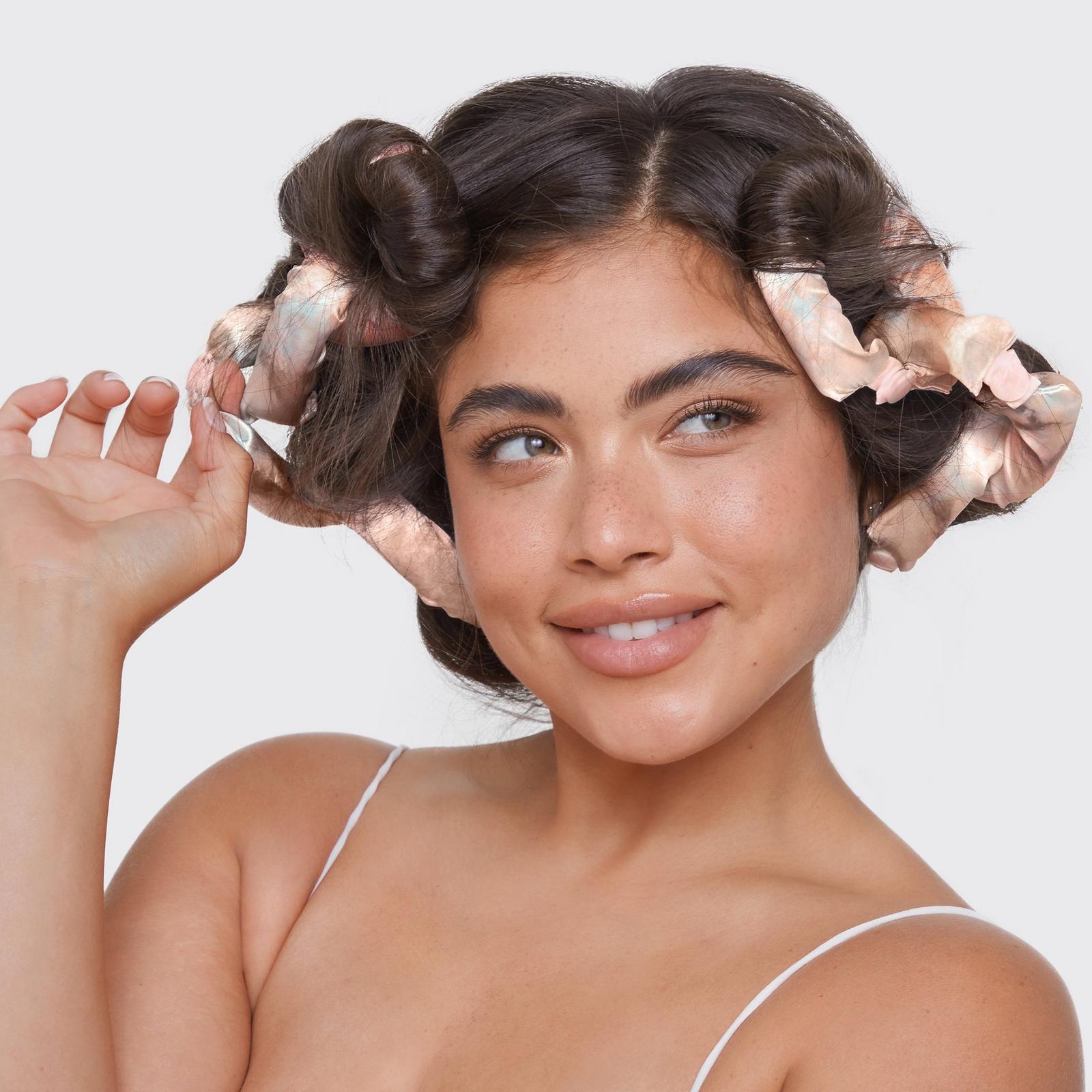 Satin Heatless Curling Set