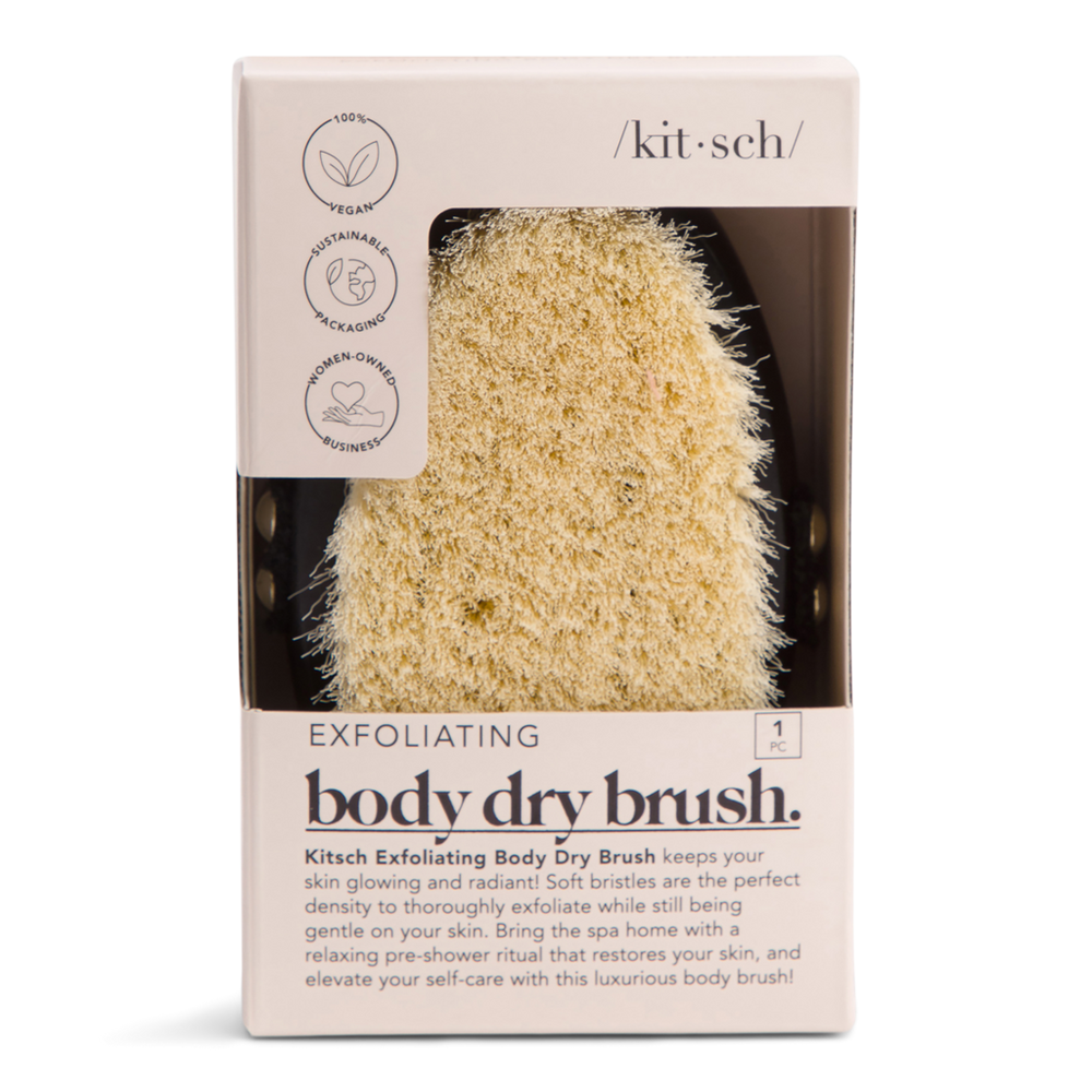 Exfoliating Dry Brush for Sensitive Skin