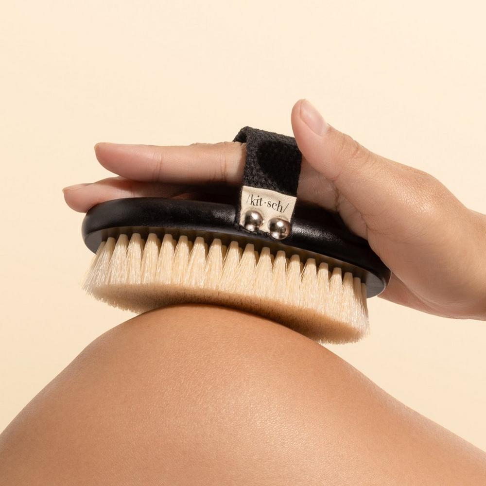 Exfoliating Dry Brush for Sensitive Skin