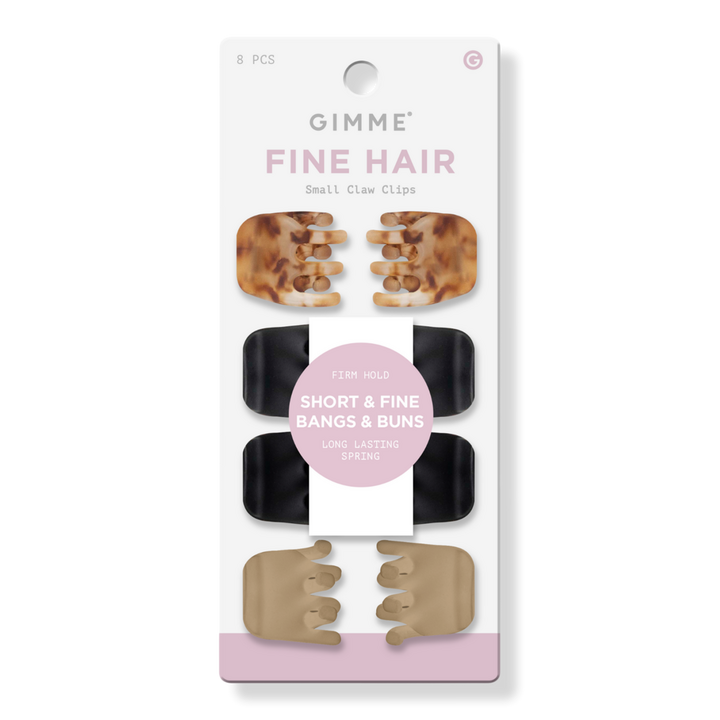 GIMME beauty Fine Hair Small Claw Clips #1