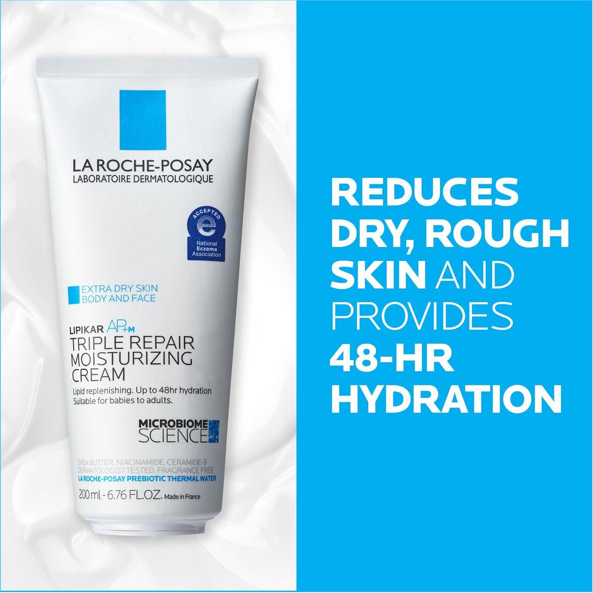 Lipikar AP+M Triple Repair Body Moisturizing Cream for Dry Skin
