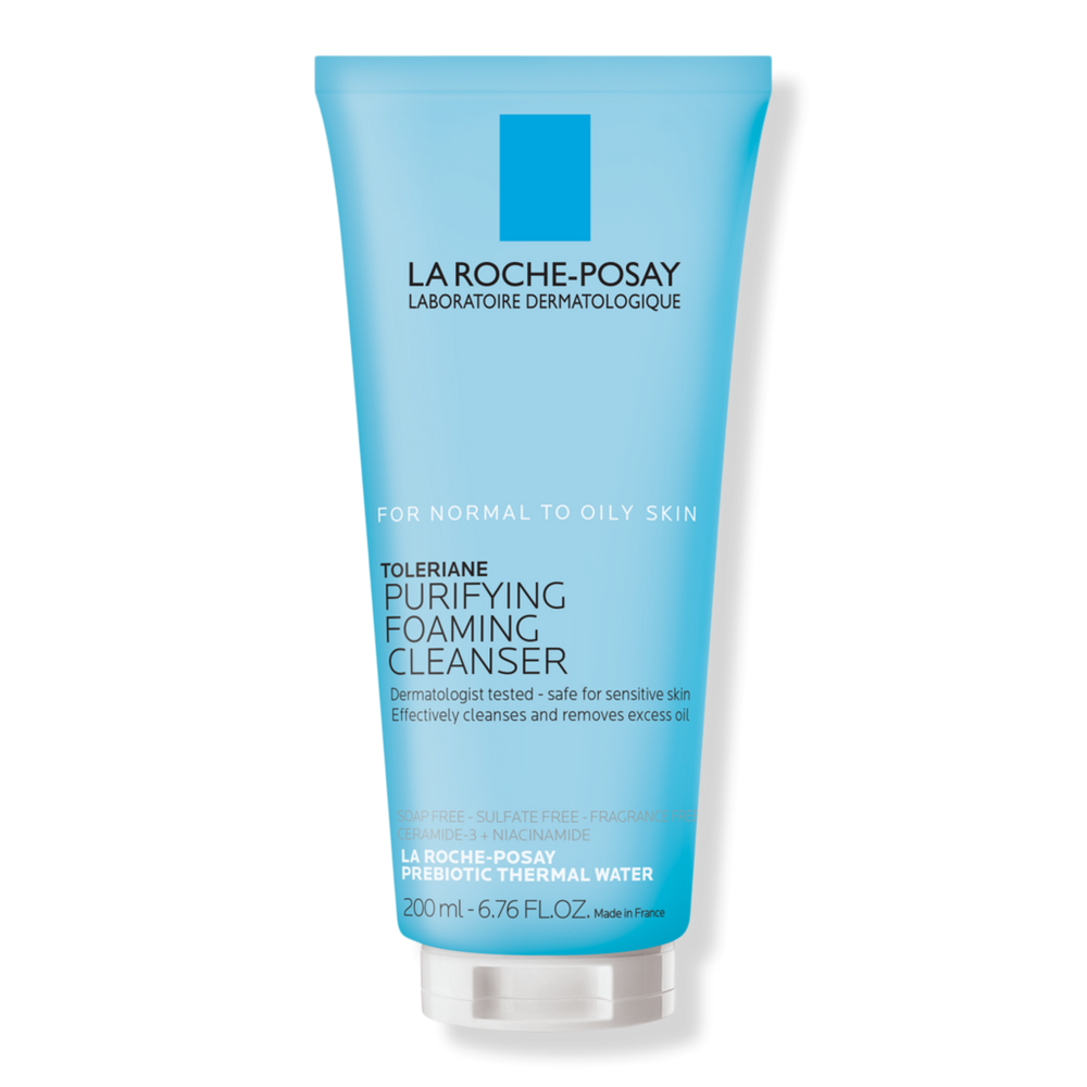 La Roche-posay Toleriane Purifying Foaming Face Wash For Oily Skin - 6.7 oz