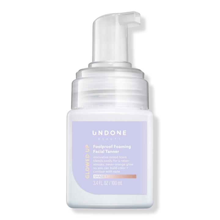 Undone Beauty Glowed Up Foolproof Foaming Facial Tanner #1