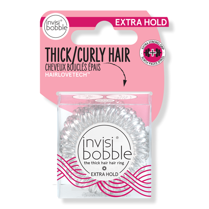 Invisibobble EXTRA HOLD - Crystal Clear #1