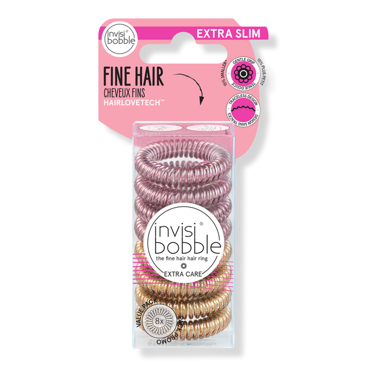 Invisibobble EXTRA SLIM - Bella Rosa & Bronze #1