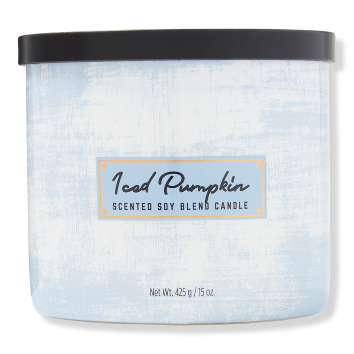 ULTA Beauty Collection Iced Pumpkin Scented Soy Blend Candle #1