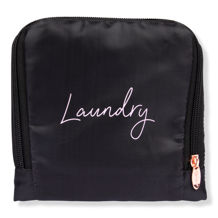 Miamica Black Travel Laundry Bag #1