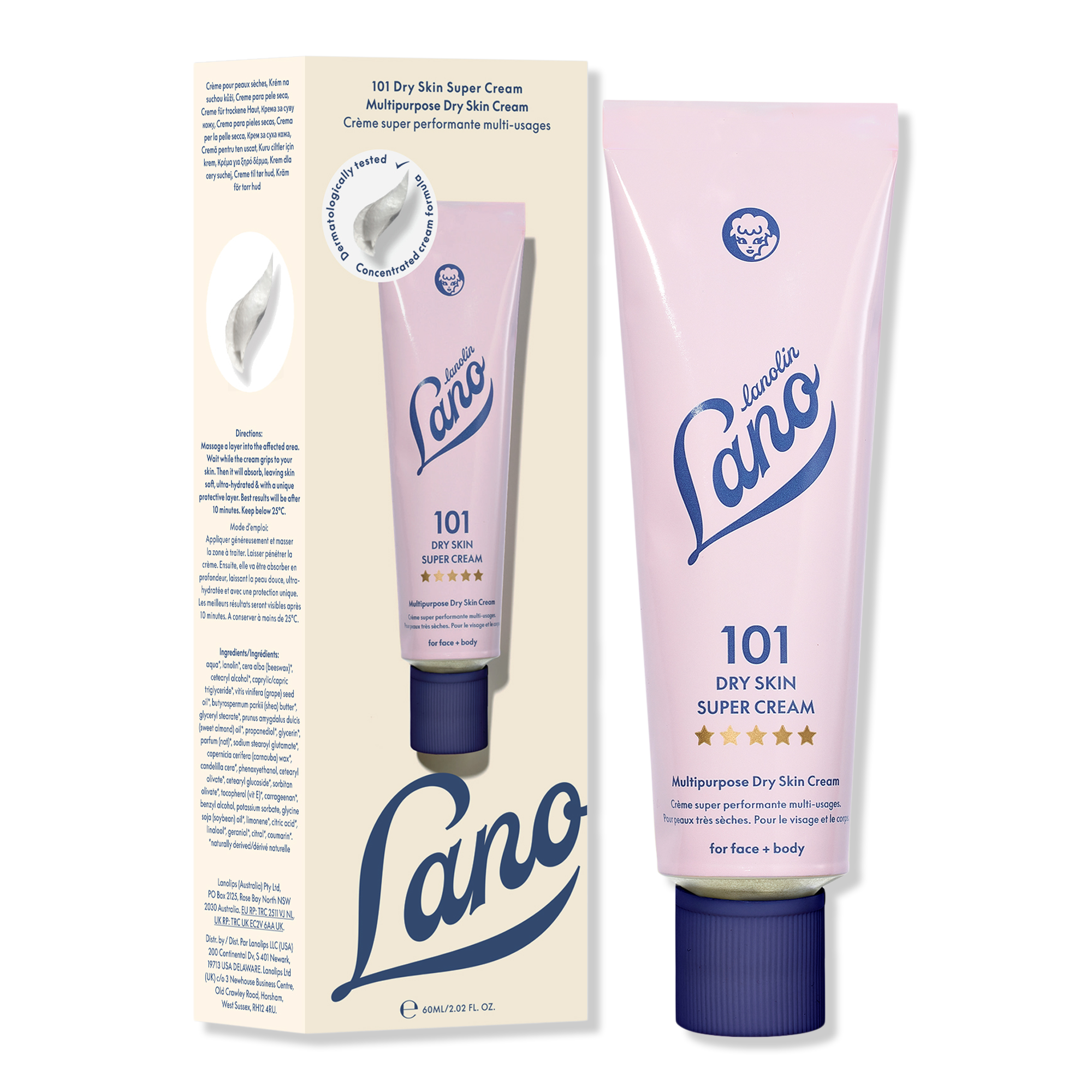 Lanolips 101 Dry Skin Super Cream #1