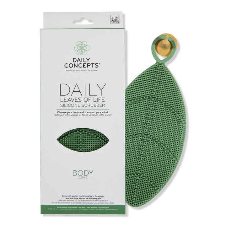Daily Concepts Daily Leaves Of Life Body Silicone Scrubber #1