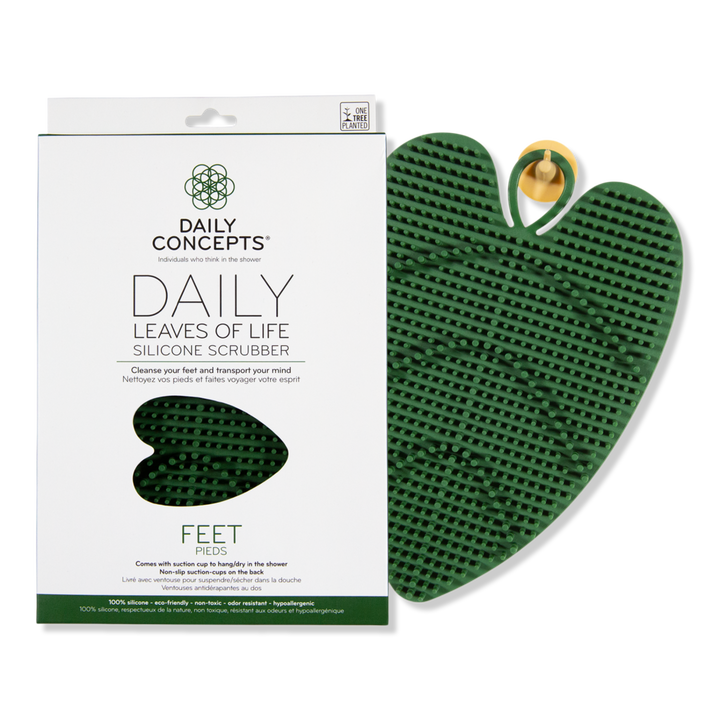 Daily Concepts Daily Leaves Of Life Foot Silicone Scrubber #1