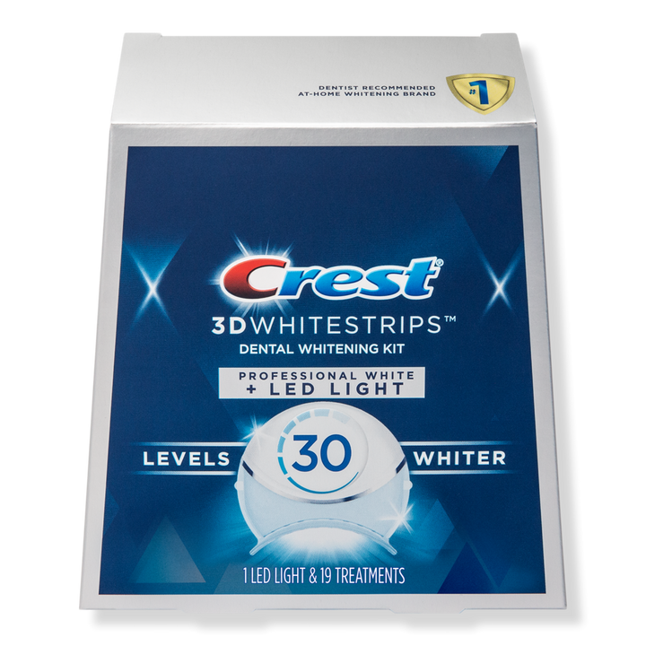 Crest 3D Whitestrips Professional White + LED Light Teeth Whitening Kit #1