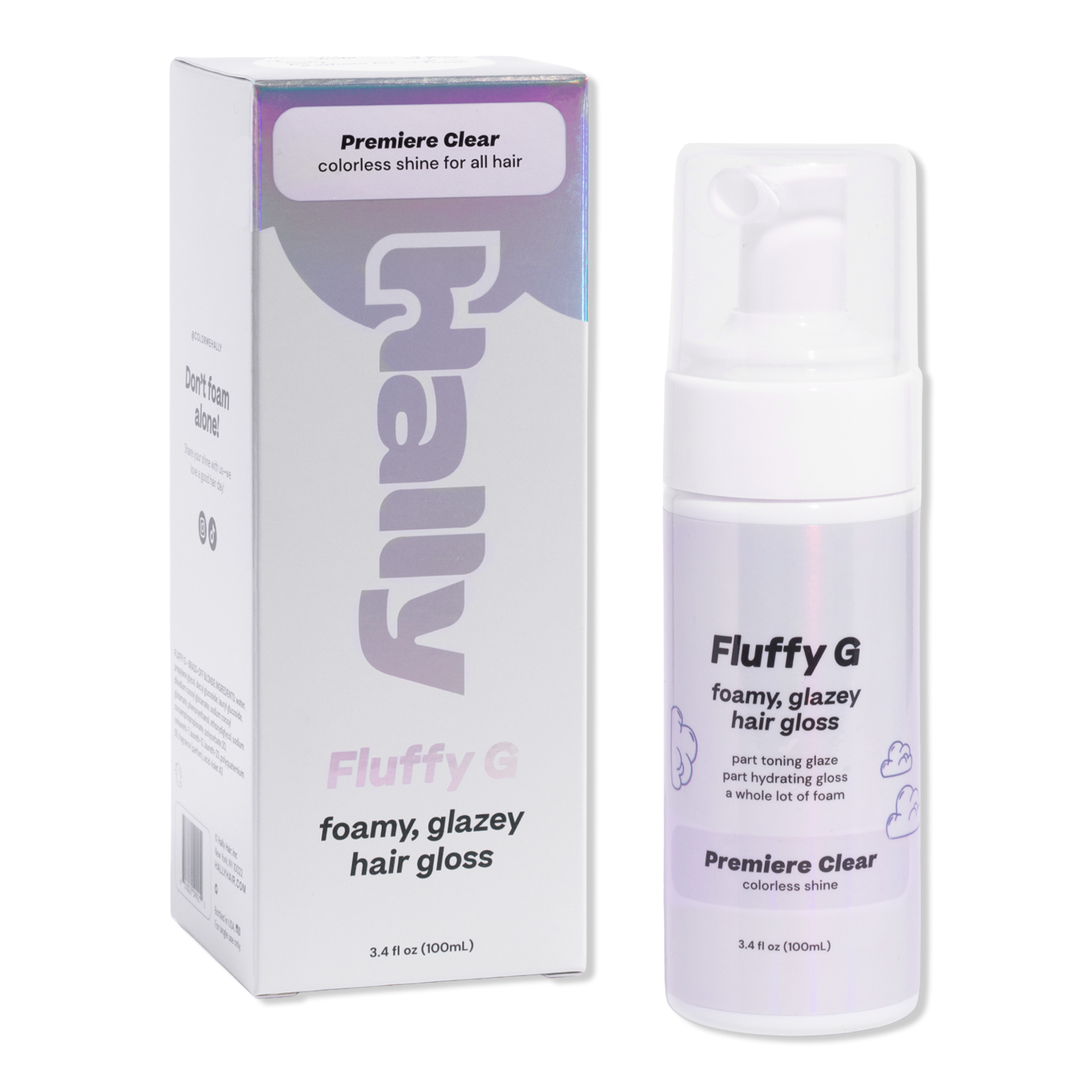 HALLY Fluffy G, Foamy Glazey Hair Gloss #1