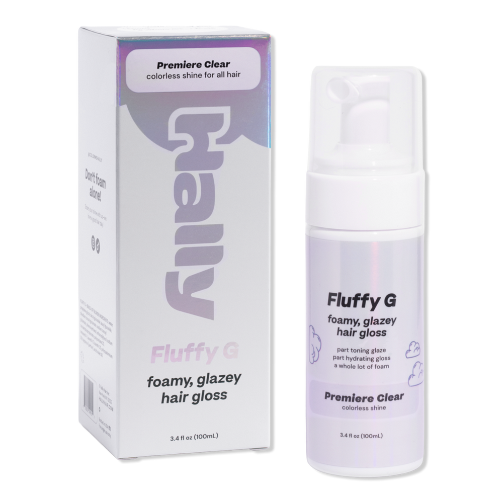 Hally Fluffy G, Foamy Glazey Hair Gloss - Premiere Clear