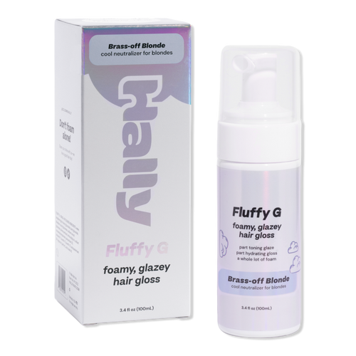 Fluffy G, Foamy Glazey Hair Gloss - Brass-Off Blonde
