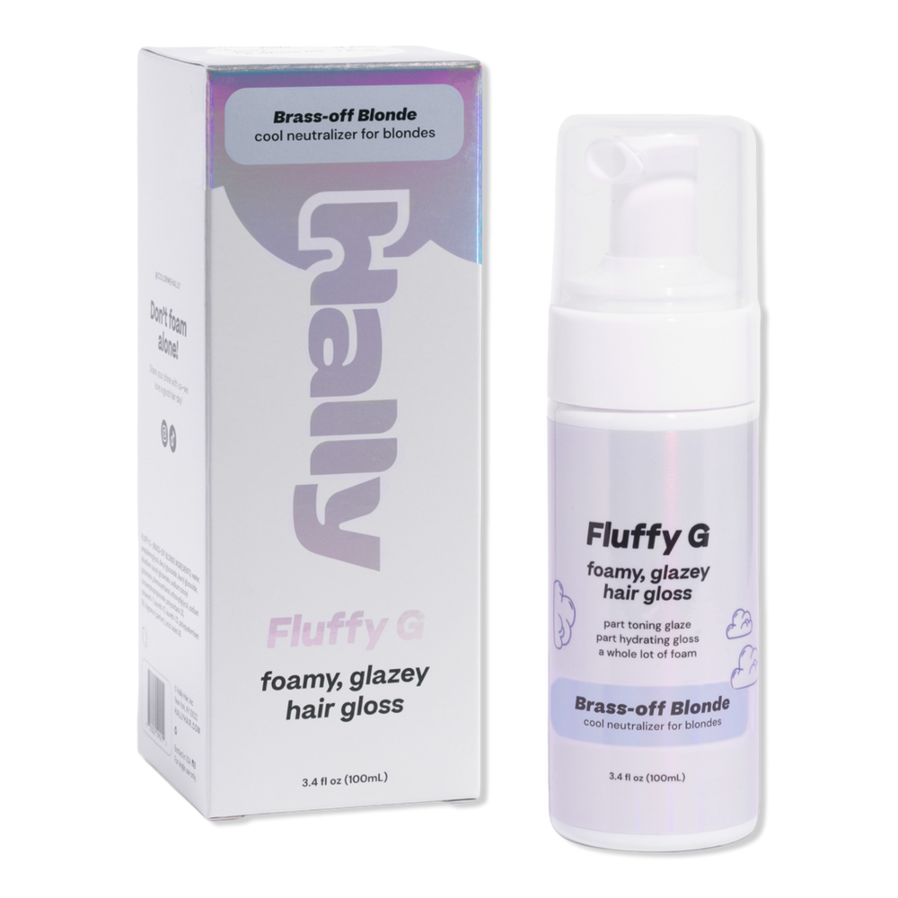 Hally Fluffy G, Foamy Glazey Hair Gloss - Brass-off Blonde