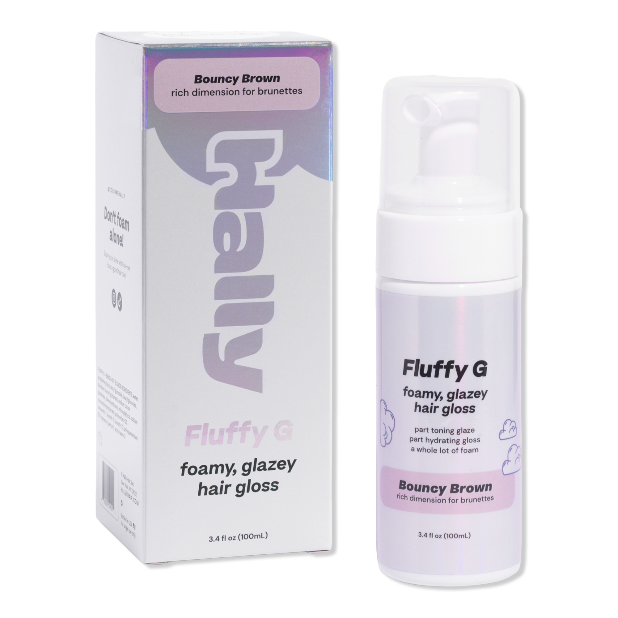 HALLY Fluffy G, Foamy Glazey Hair Gloss #1