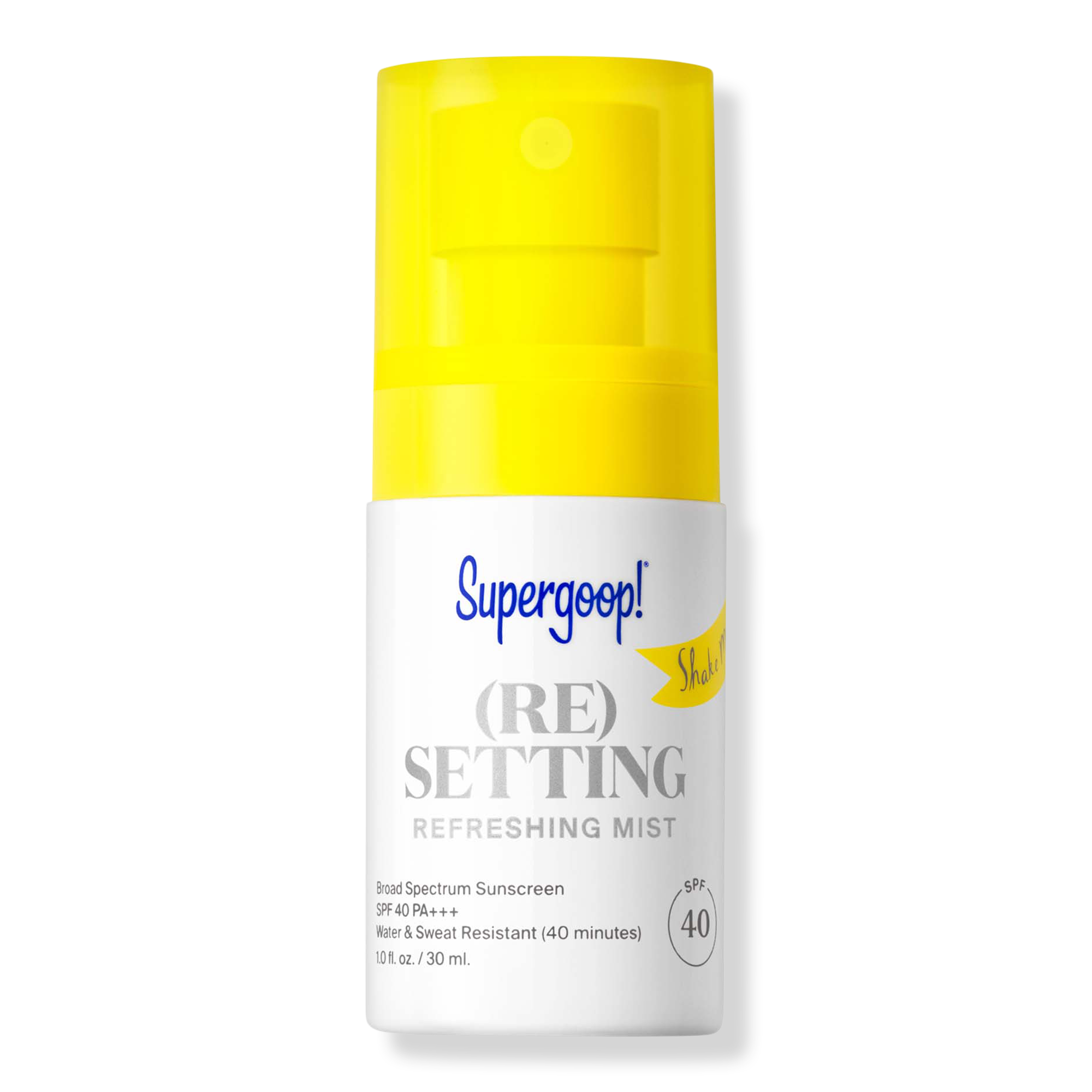 Supergoop! Mini (Re)Setting Refreshing Mist Sunscreen SPF 40 #1