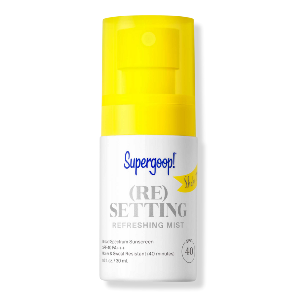 Supergoop Mini (re)setting Refreshing Mist Spf 40 Sunscreen